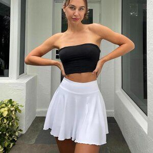 White Workout/Casual Skirt Skort Brand new never worn! (No tags) Women's Size XL